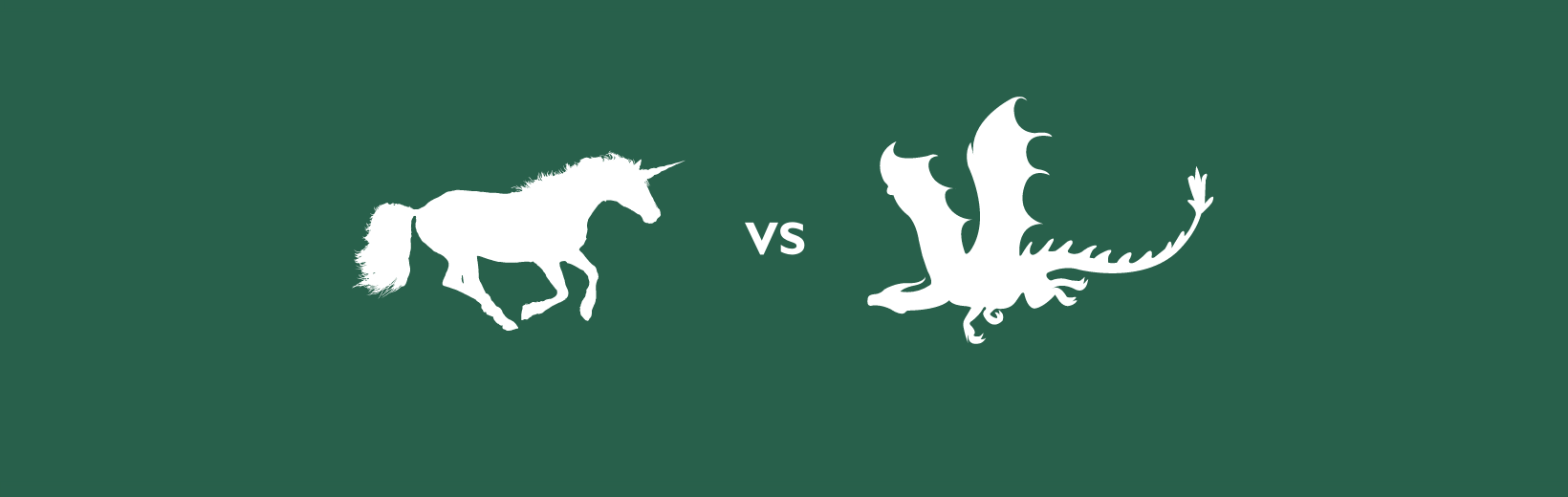 unicorns vs dragons